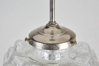 Austrian Textured Glass Pendant