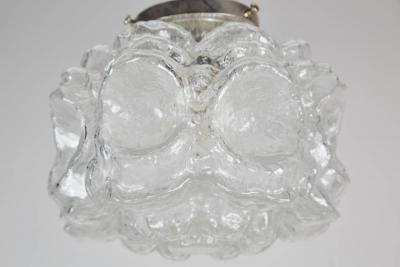 Austrian Textured Glass Pendant