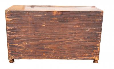 Austrian Tulipwood Miniature Chest Of Drawers