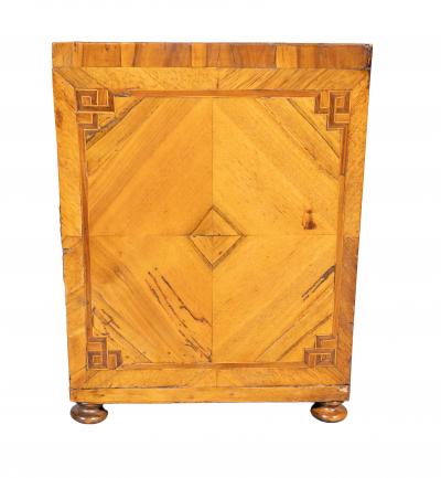 Austrian Tulipwood Miniature Chest Of Drawers