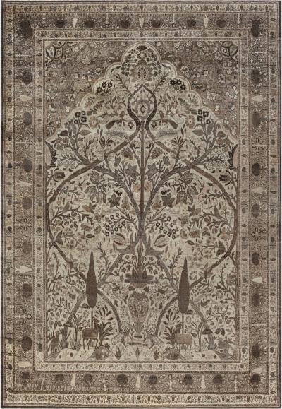 Autehntic Persian Tabriz Handmade Wool Rug