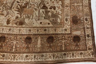 Autehntic Persian Tabriz Handmade Wool Rug