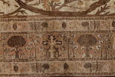 Autehntic Persian Tabriz Handmade Wool Rug
