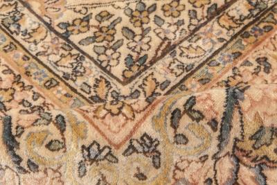 Authenric Persian Kirman Hand Knotted Wool Rug