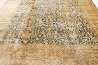 Authentic 1900s Large Persian Khorassan Carpet