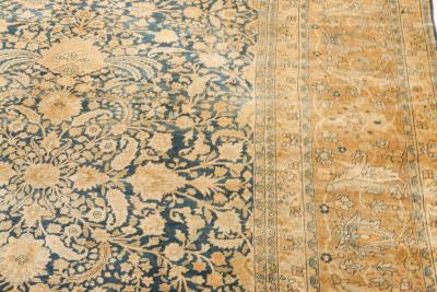 Authentic 1900s Large Persian Khorassan Carpet