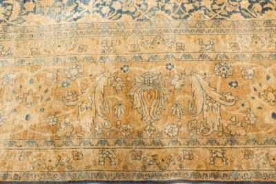 Authentic 1900s Large Persian Khorassan Carpet
