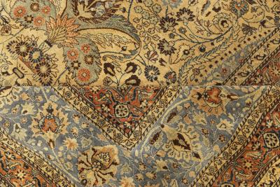 Authentic 1900s Persian Khorassan Rug