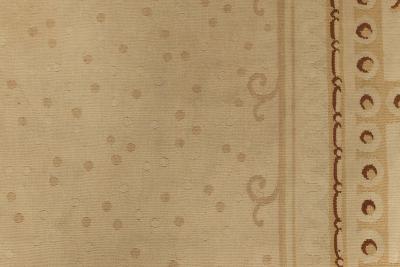 Authentic 19th Century French Aubusson Handmade Wool Rug