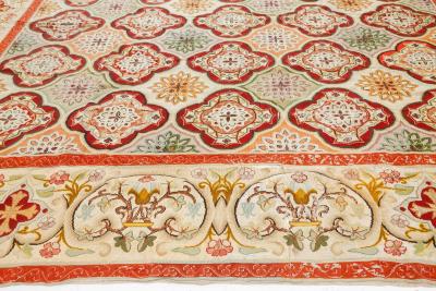 Authentic 19th Century French Botanic Needlework
