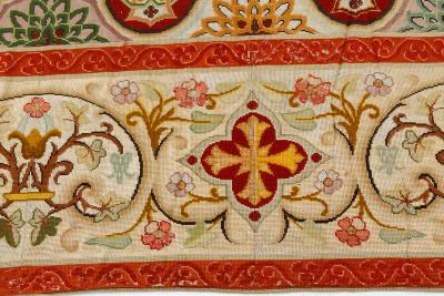Authentic 19th Century French Botanic Needlework