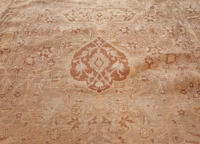 Authentic 19th Century Indian Amritsar Handmade Wool Rug