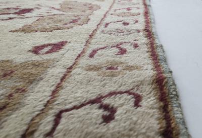 Authentic 19th Century Indian Amritsar Handmade Wool Rug