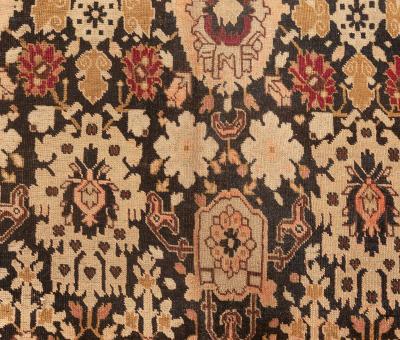 Authentic 19th Century Karabagh Botanic Handmade Wool Carpet