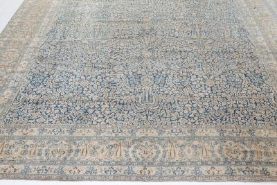 Authentic 19th Century Persian Khorassan Handmade Wool Rug