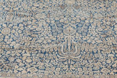 Authentic 19th Century Persian Khorassan Handmade Wool Rug