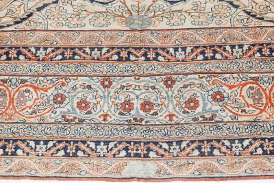 Authentic 19th Century Persian Kirman Carpet