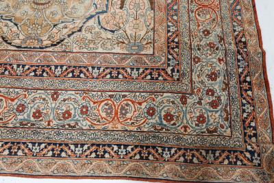 Authentic 19th Century Persian Kirman Carpet