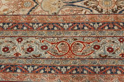 Authentic 19th Century Persian Kirman Carpet