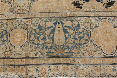 Authentic 19th Century Persian Kirman Carpet