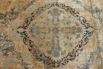 Authentic 19th Century Persian Kirman Carpet