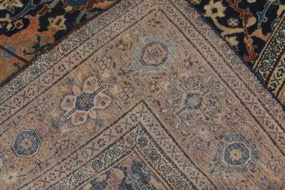 Authentic 19th Century Persian Malayer Handmade Wool Rug