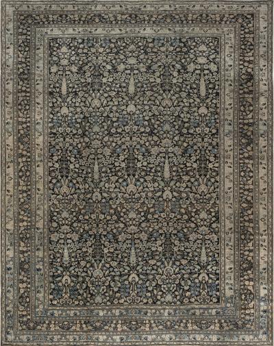 Authentic 19th Century Persian Meshad Carpet