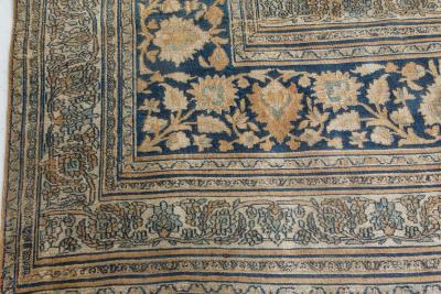 Authentic 19th Century Persian Meshad Handmade Wool Carpet