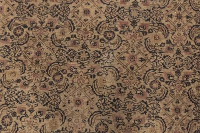 Authentic 19th Century Persian Meshad Handmade Wool Rug