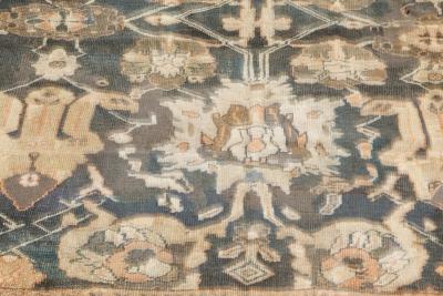 Authentic 19th Century Persian Sultanabad Handmade Wool Rug