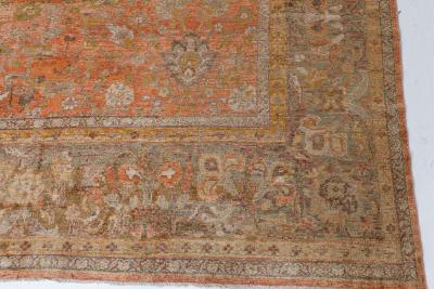 Authentic 19th Century Persian Sultanabad Rug Size Adjusted 