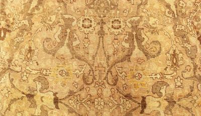 Authentic 19th Century Persian Tabriz Carpet