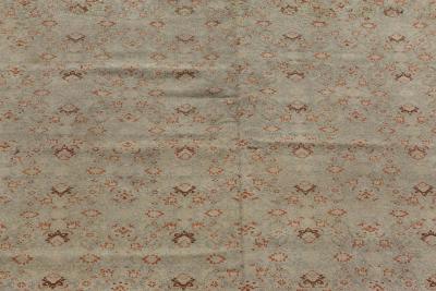 Authentic 19th Century Persian Tabriz Handmade Wool Rug