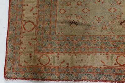 Authentic 19th Century Persian Tabriz Handmade Wool Rug