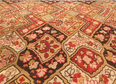 Authentic 19th Century Russian Bessarabian Carpet Fragment 