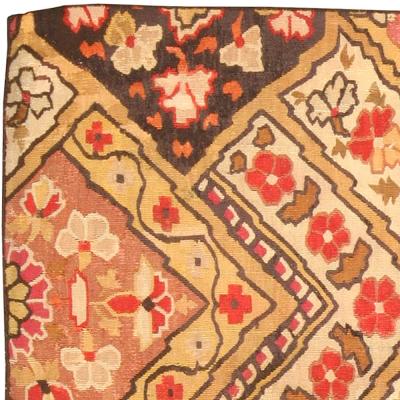 Authentic 19th Century Russian Bessarabian Carpet Fragment 
