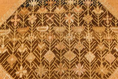 Authentic 19th Century Russian Karabagh Gallery Handmade Wool Carpet