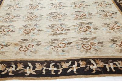 Authentic Botanic Russian Bessarabian Handmade Wool Rug