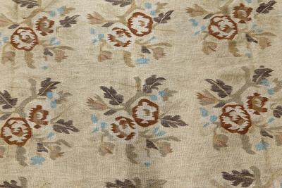 Authentic Botanic Russian Bessarabian Handmade Wool Rug