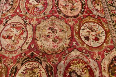 Authentic Caucasian Karabagh Botanic Handmade Wool Carpet