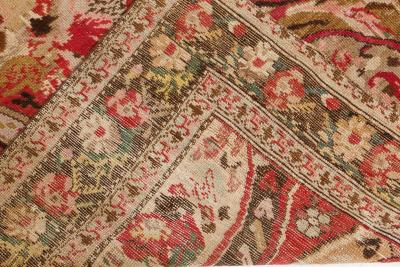 Authentic Caucasian Karabagh Botanic Handmade Wool Carpet