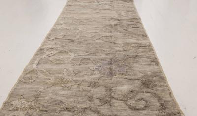 Authentic Chinese Hand Knotted Silk Runner Fragment