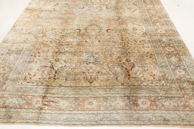 Authentic Early 19th Century Persian Meshad Rug