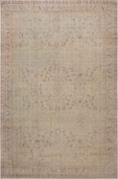 Authentic Early 20th Century Indian Handmade Wool Rug