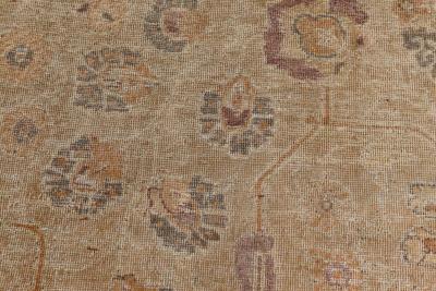Authentic Early 20th Century Indian Handmade Wool Rug