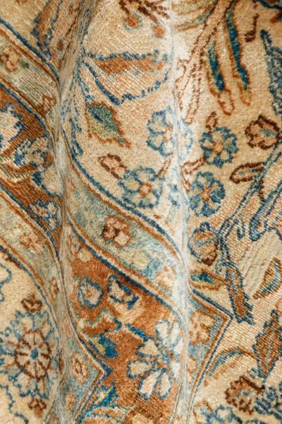Authentic Early 20th Century Persian Kirman Handmade Wool Carpet