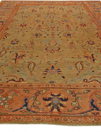Authentic Early 20th Century Persian Sultanabad Rug