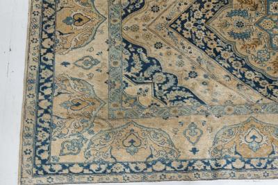 Authentic Early 20th Century Persian Tabriz Handmade Carpet