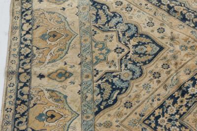 Authentic Early 20th Century Persian Tabriz Handmade Carpet