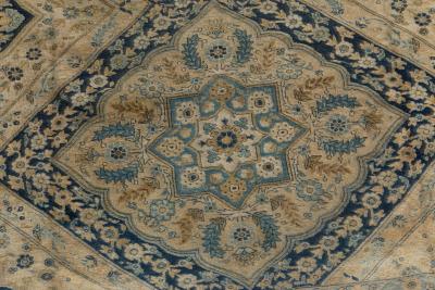 Authentic Early 20th Century Persian Tabriz Handmade Carpet